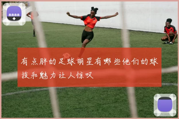有点胖的足球明星有哪些他们的球技和魅力让人惊叹