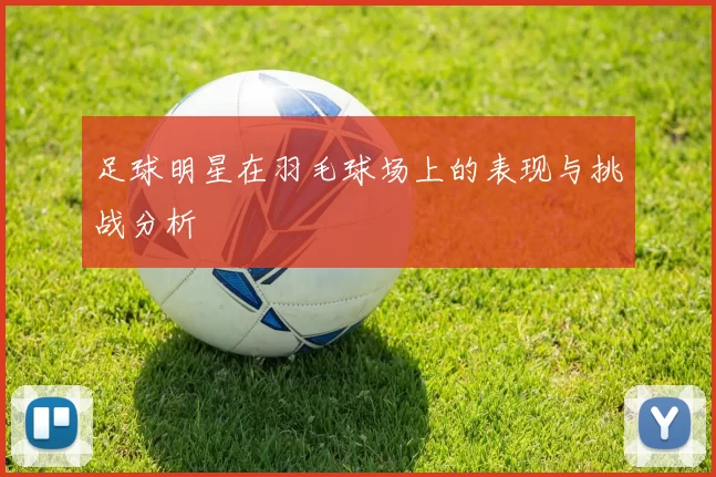 足球明星在羽毛球场上的表现与挑战分析