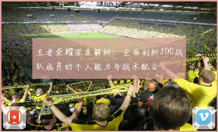 王者荣耀深度解析：全面剖析JDG战队成员的个人能力与战术配合